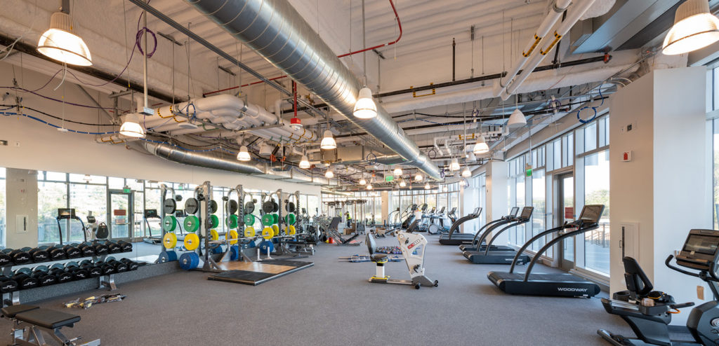 Gym of the Windsurfer building